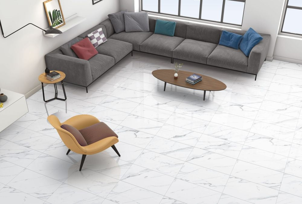 AGL Carrara Porcelain Tile Collection-American Tile Depot