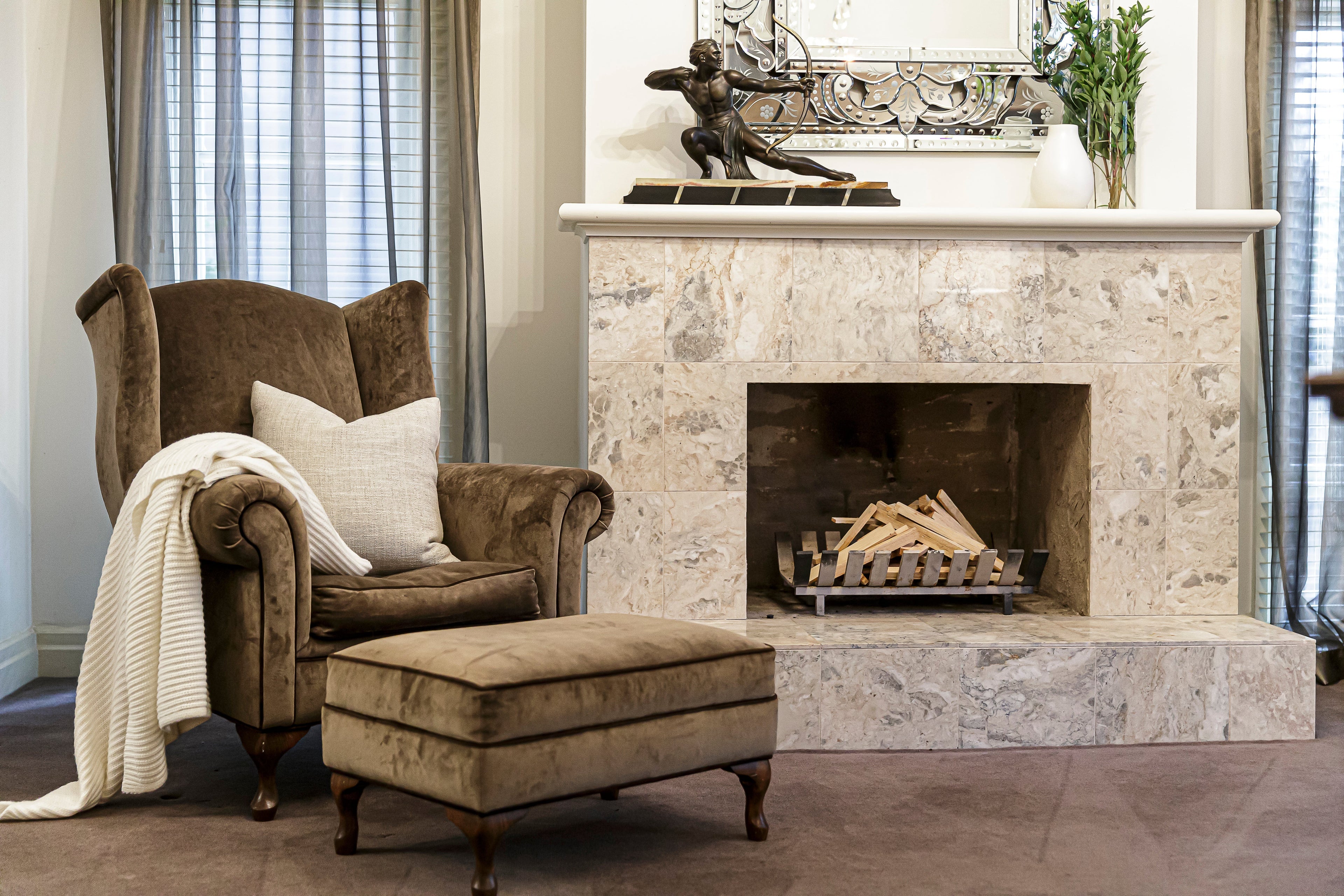 Natural Stone - Fireplace Surrounds-American Tile Depot