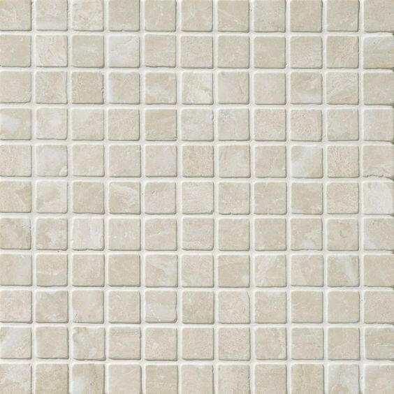 1 X 1 Diano Royal ( Queen Beige ) Marble Polished Mosaic Tile-Marble Mosaic-American Tile Depot