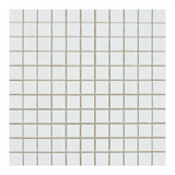 1 X 1 Thassos White Marble Polished Mosaic Tile