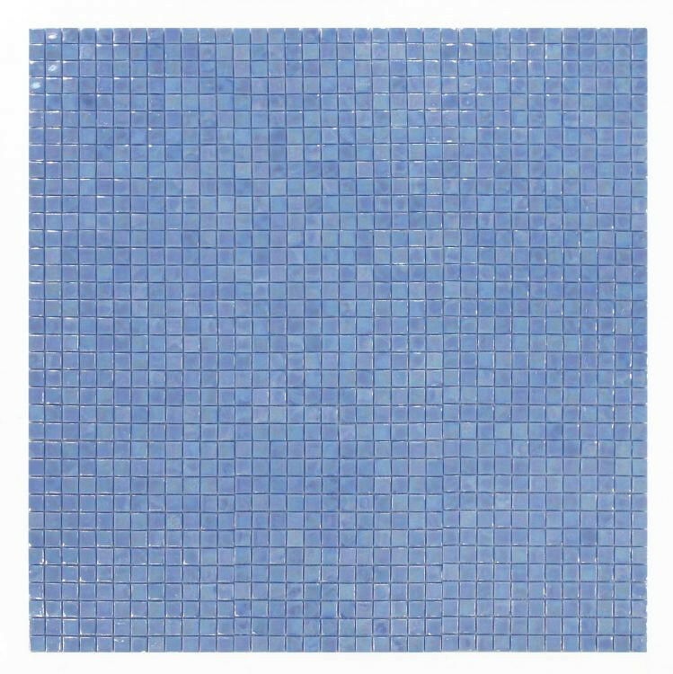 1 x 1 Aquarius Iris Square Glass Mosaic Tile-Glass Mosaic-American Tile Depot