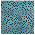 1 x 1 Aquarius Mermaid Square Glass Mosaic Tile-Glass Mosaic-American Tile Depot