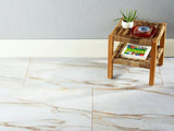 12 X 24 Statuario Nice Polished Marble Look Porcelain Tile