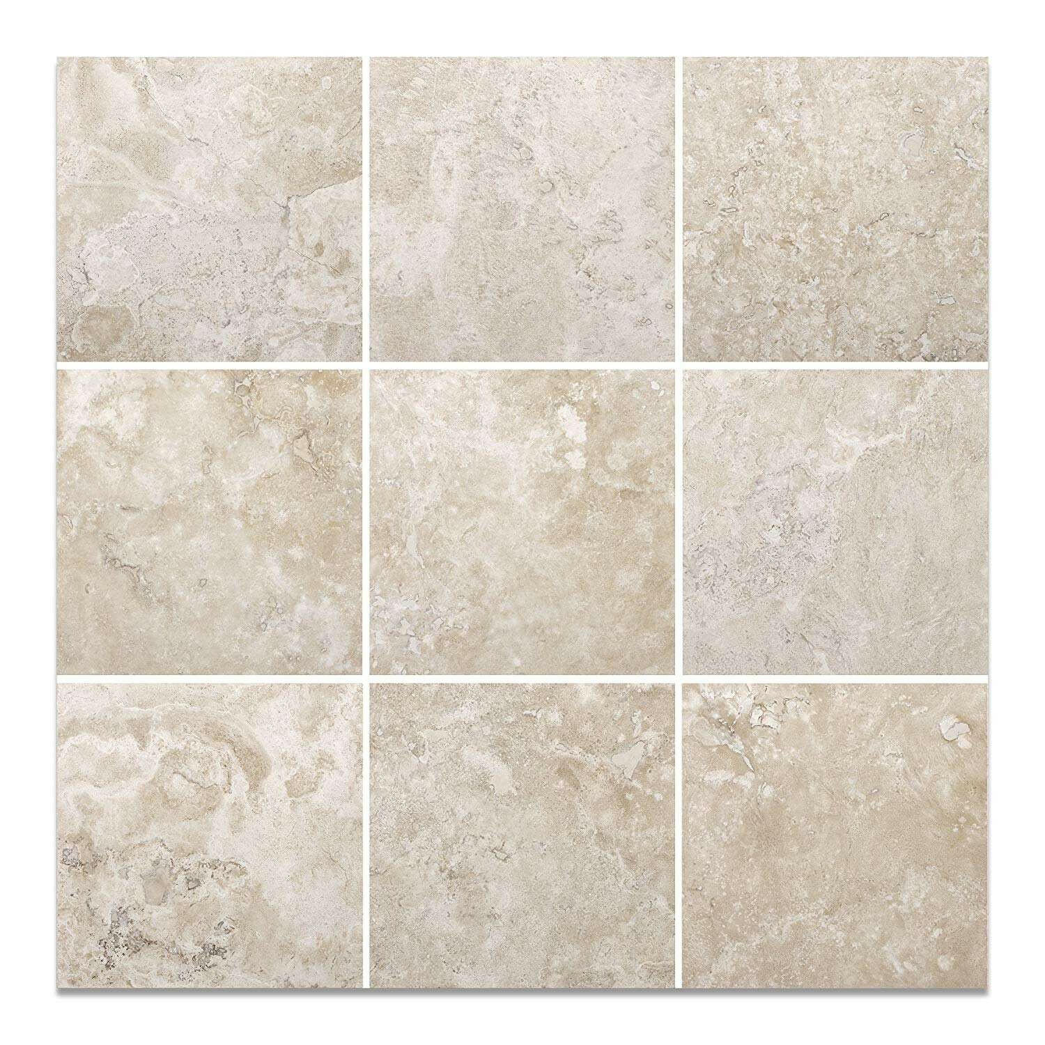 12 X 12 Durango Cream Travertine Filled & Honed Field Tile-Travertine Mosaic-American Tile Depot