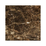 12 X 12 Emperador Dark Marble Polished Field Tile-Marble Tile-American Tile Depot