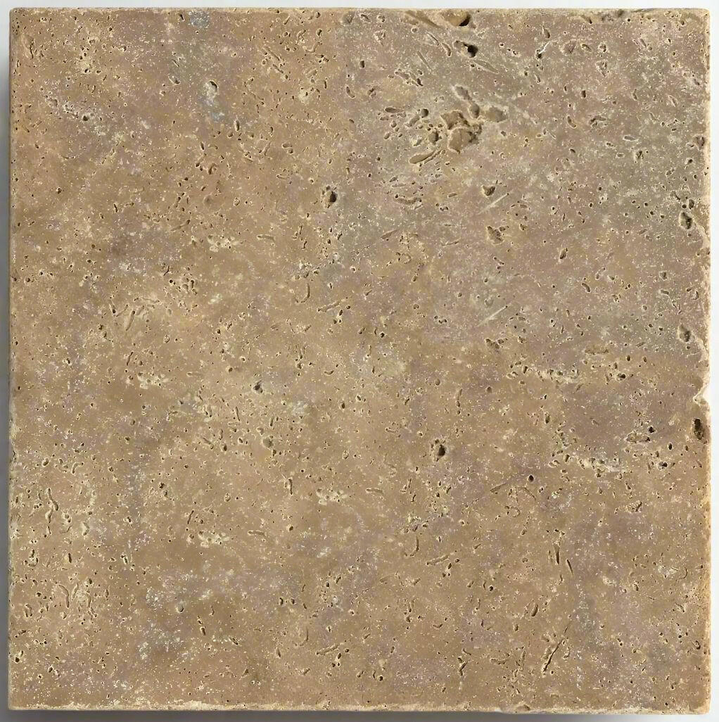 12 X 12 Noce Travertine Tumbled Field Tile-Travertine Tile-American Tile Depot