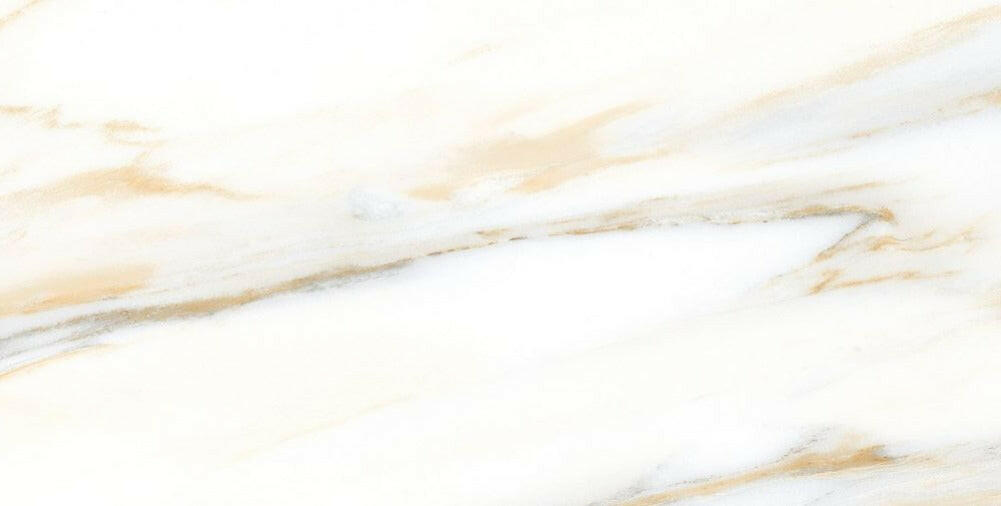 12 X 24 AGL Calacatta Gold Marble Look Polished Porcelain Tile-PORCELAIN-Large Format-American Tile Depot