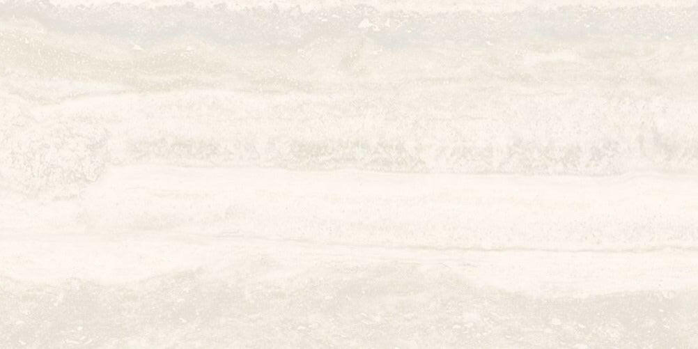 12 X 24 Appia Vein Cut White Matte Travertine Look Porcelain Tile-PORCELAIN-Large Format-American Tile Depot