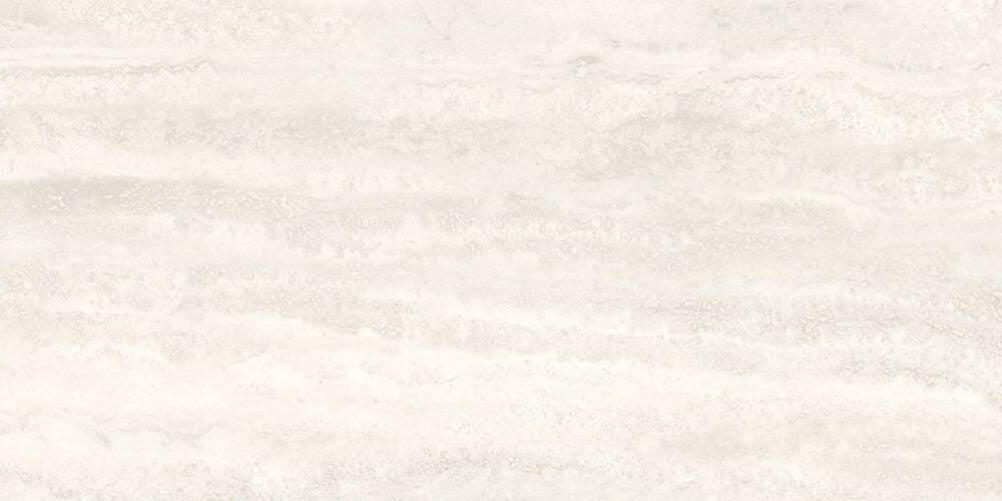 12 X 24 Appia Vein Cut White Polished Travertine Look Porcelain Tile-PORCELAIN-Large Format-American Tile Depot