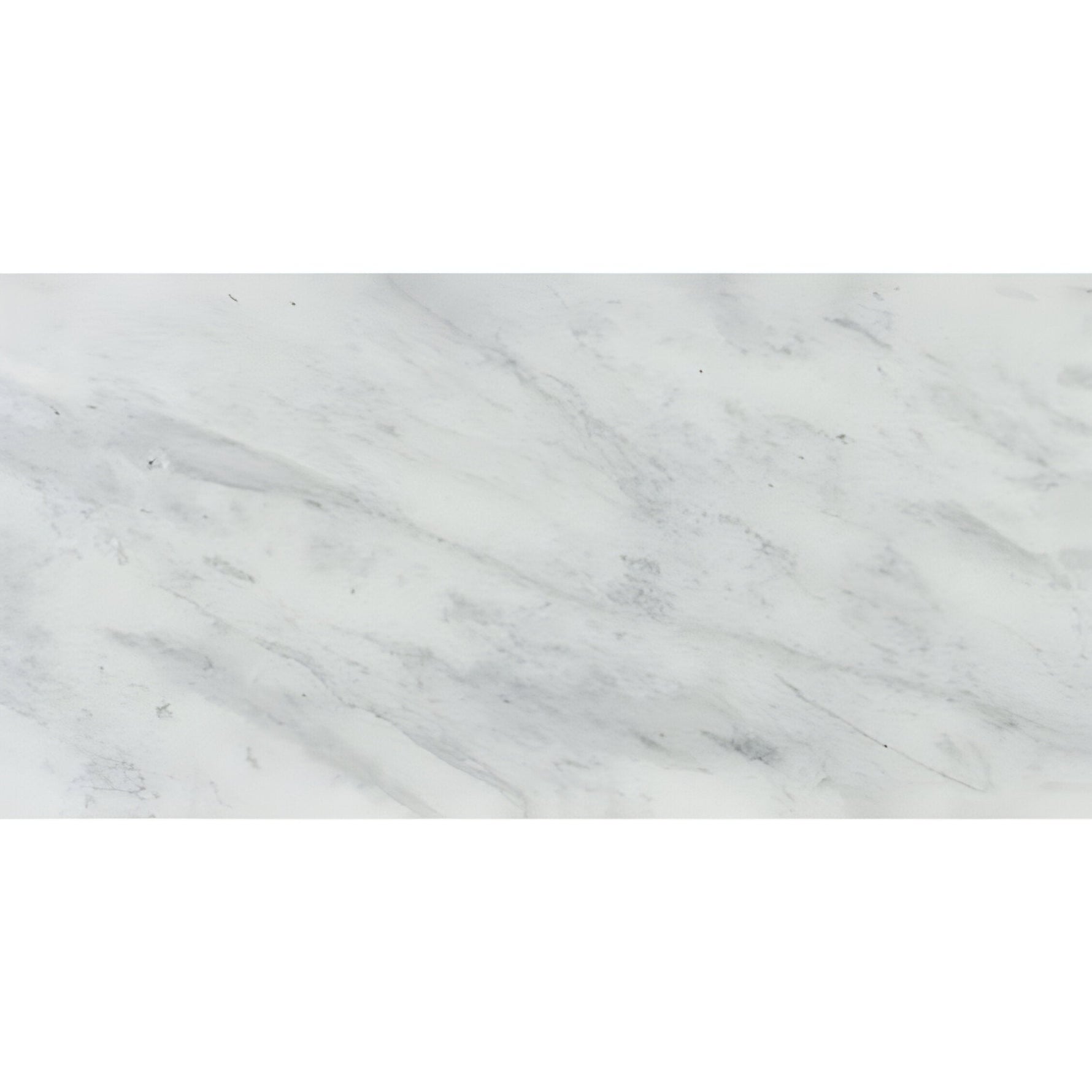 12 X 24 Bianco Venatino (Bianco Mare) Marble Honed Field Tile-Marble Tile - Large Formate-American Tile Depot