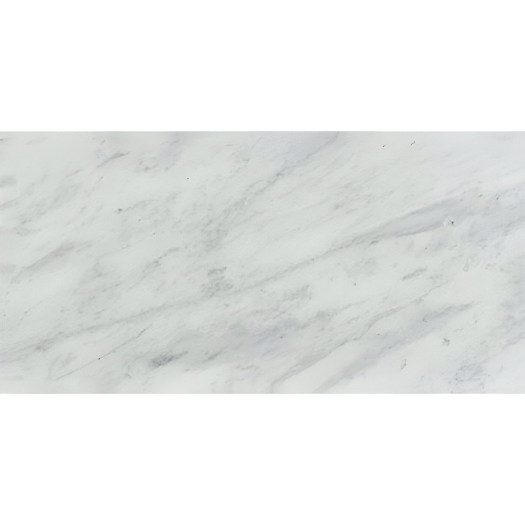 12 X 24 Bianco Venatino (Bianco Mare) Marble Honed Field Tile-Marble Tile - Large Formate-American Tile Depot