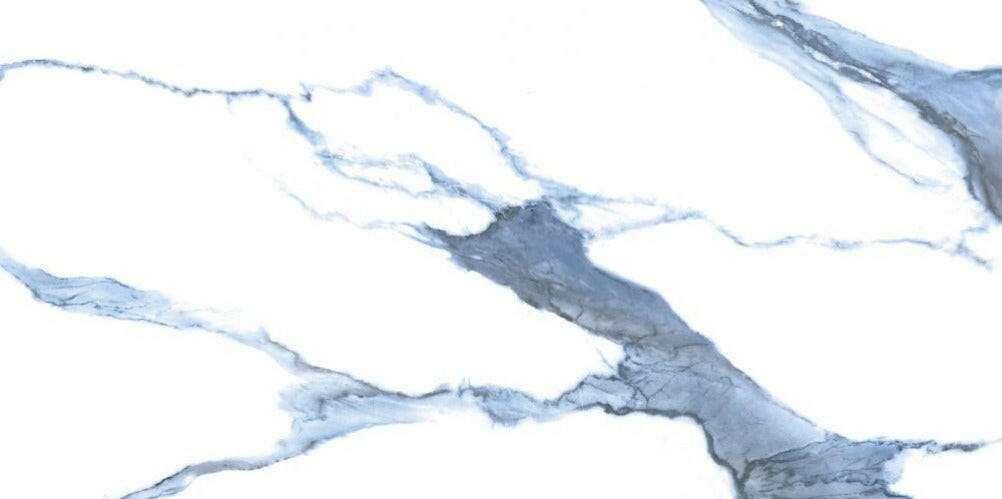 12 X 24 Calacatta Blue Matte Marble Look Porcelain Tile-PORCELAIN-Large Format-American Tile Depot