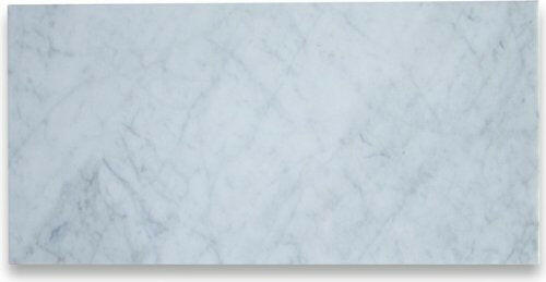 12 X 24 Carrara White Marble Honed Field Tile-Marble Tile - Large Formate-American Tile Depot