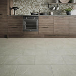 12 X 24 Chamonix Beige Matte Limestone Look Porcelain Tile-Porcelain Tile Large Formate-American Tile Depot