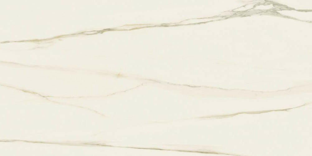 12 X 24 Classici Calacatta Gold Glossy Marble Look Porcelain Tile-PORCELAIN-Large Format-American Tile Depot