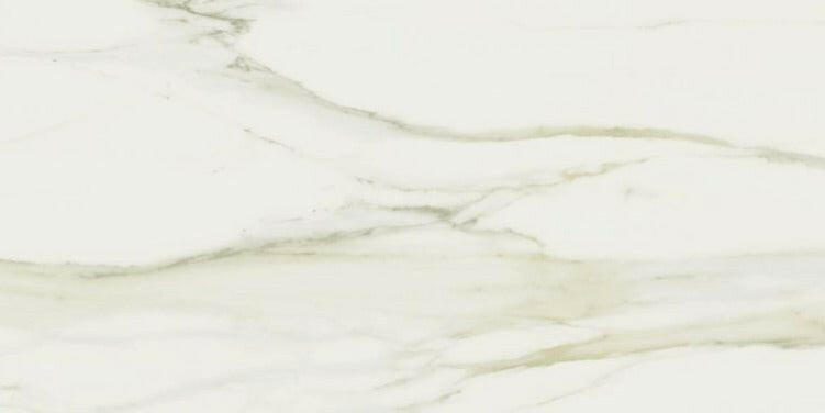 12 X 24 Classici Calacatta Gold Glossy Marble Look Porcelain Tile-PORCELAIN-Large Format-American Tile Depot