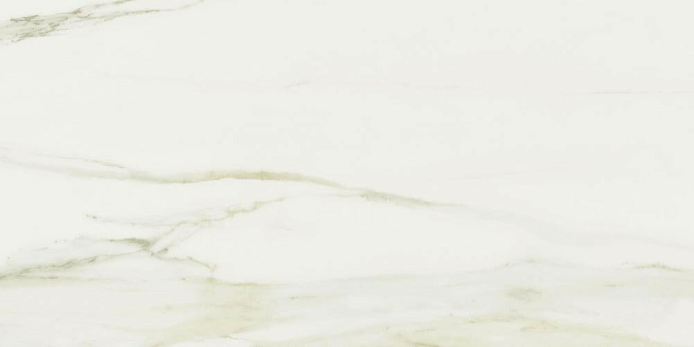 12 X 24 Classici Calacatta Gold Glossy Marble Look Porcelain Tile-PORCELAIN-Large Format-American Tile Depot