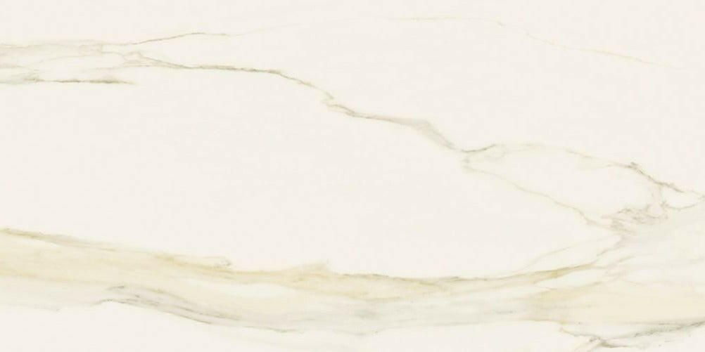 12 X 24 Classici Calacatta Gold Glossy Marble Look Porcelain Tile-PORCELAIN-Large Format-American Tile Depot