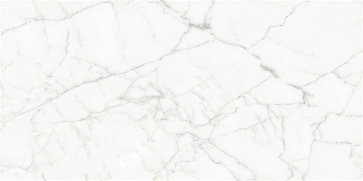 12 X 24 Core White Polished Marble Look Porcelain Tile-PORCELAIN-Large Format-American Tile Depot