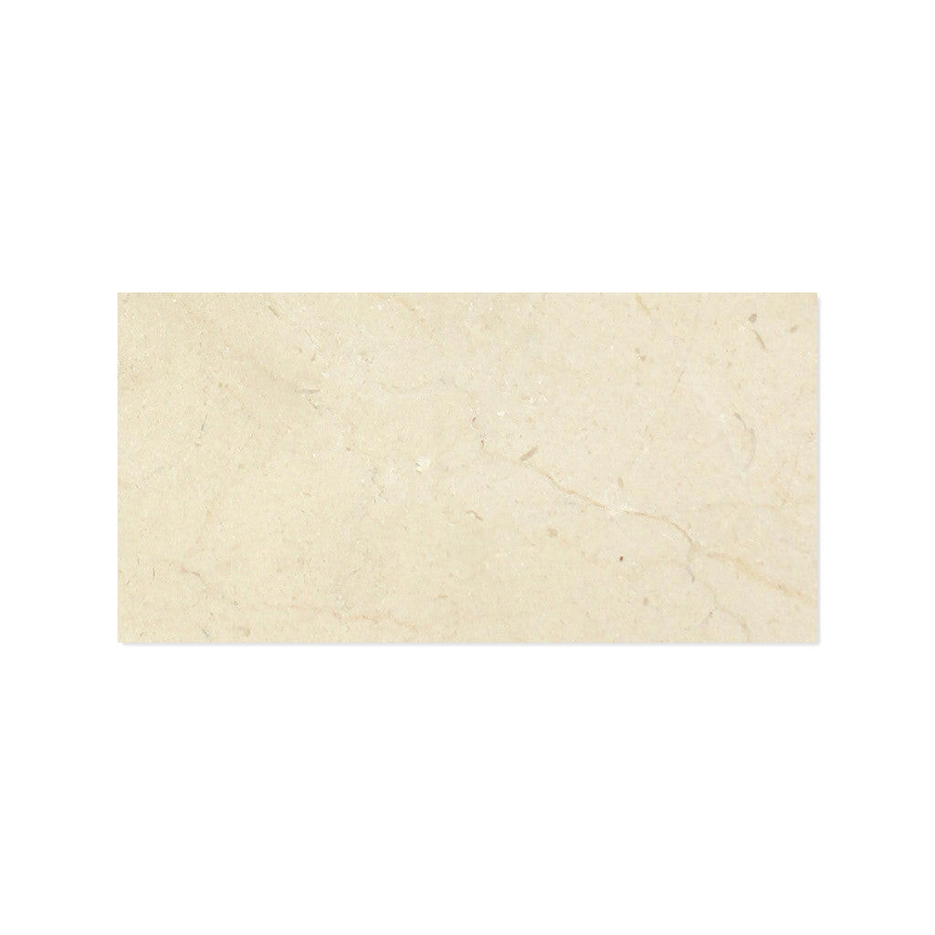 12 X 24 Crema Marfil Marble Honed Field Tile-Marble Tile - Large Formate-American Tile Depot