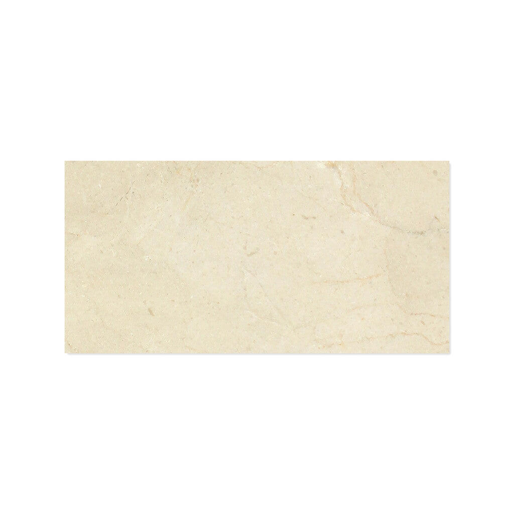 12 X 24 Crema Marfil Marble Honed Field Tile-Marble Tile - Large Formate-American Tile Depot