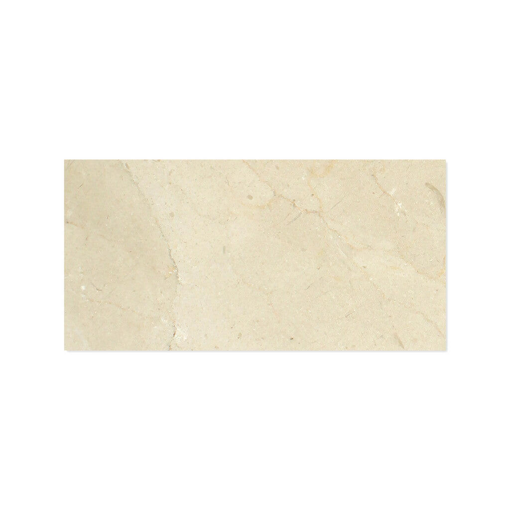 12 X 24 Crema Marfil Marble Honed Field Tile-Marble Tile - Large Formate-American Tile Depot