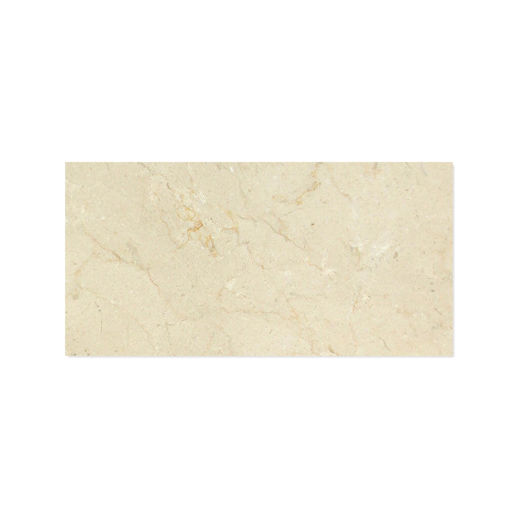 12 X 24 Crema Marfil Marble Honed Field Tile-Marble Tile - Large Formate-American Tile Depot