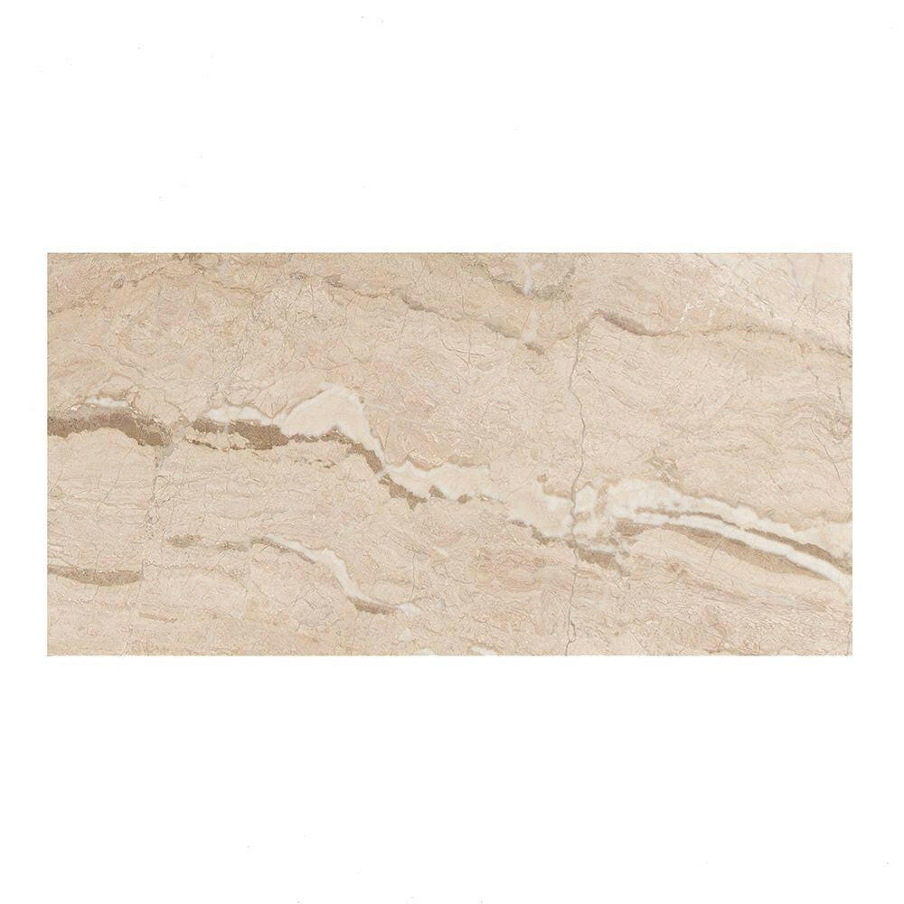 12 X 24 Diano Royal (Queen Beige) Marble Honed Field Tile-Marble Tile - Large Formate-American Tile Depot