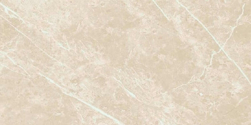 12 X 24 Dolomia Cream Luc Glossy Marble Look Porcelain Tile-PORCELAIN-Large Format-American Tile Depot