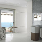 12 X 24 Harley Lux Super White Semi-Polished Porcelain Tile-Porcelain Tile Large Formate-American Tile Depot