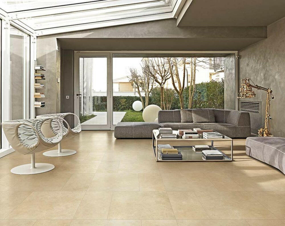 12 X 24 Luxury Marfil Polished Marble Look Porcelain Tile-PORCELAIN-Large Format-American Tile Depot