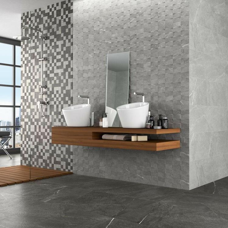 12 X 24 Madison Argent Matte Limestone Look Porcelain Tile-PORCELAIN-Large Format-American Tile Depot