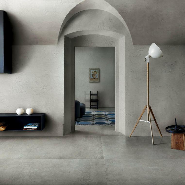 12 X 24 Matieres Nuage Matte Concrete Look Porcelain Tile-PORCELAIN-Large Format-American Tile Depot