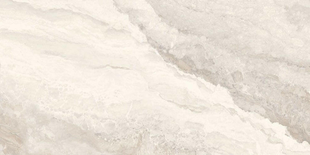 12 X 24 Mystic Ivory Polished Onyx Look Porcelain Tile-PORCELAIN-Large Format-American Tile Depot