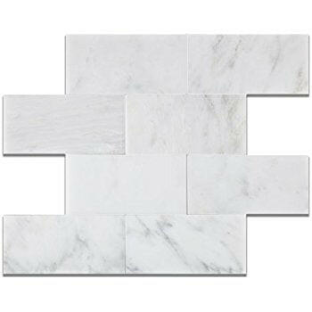 12 X 24 Oriental White / Asian Statuary Marble Honed Field Tile-Marble Tile - Large Formate-American Tile Depot