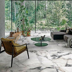 12 X 24 Origines Argent Glossy Marble Look Porcelain Tile-PORCELAIN-Large Format-American Tile Depot