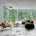 12 X 24 Origines Argent Matte Marble Look Porcelain Tile-PORCELAIN-Large Format-American Tile Depot