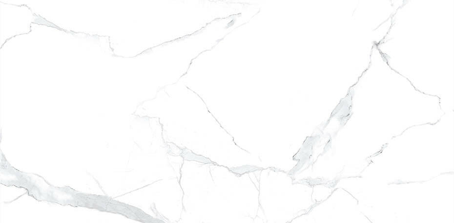 12 X 24 Statuario Polished Marble Look Porcelain Tile-Porcelain Tile Large Formate-American Tile Depot