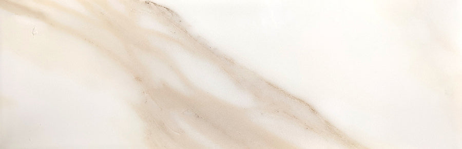 12 X 36 Calacatta Glossy Marble Look Porcelain Wall Tile-PORCELAIN-Large Format-American Tile Depot