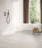 12 X 24 Appia Vein Cut White Matte Travertine Look Porcelain Tile