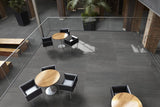 12 X 24 Basalt Graphite Chiseled Grip & Matte Porcelain Tile-PORCELAIN-Large Format-American Tile Depot