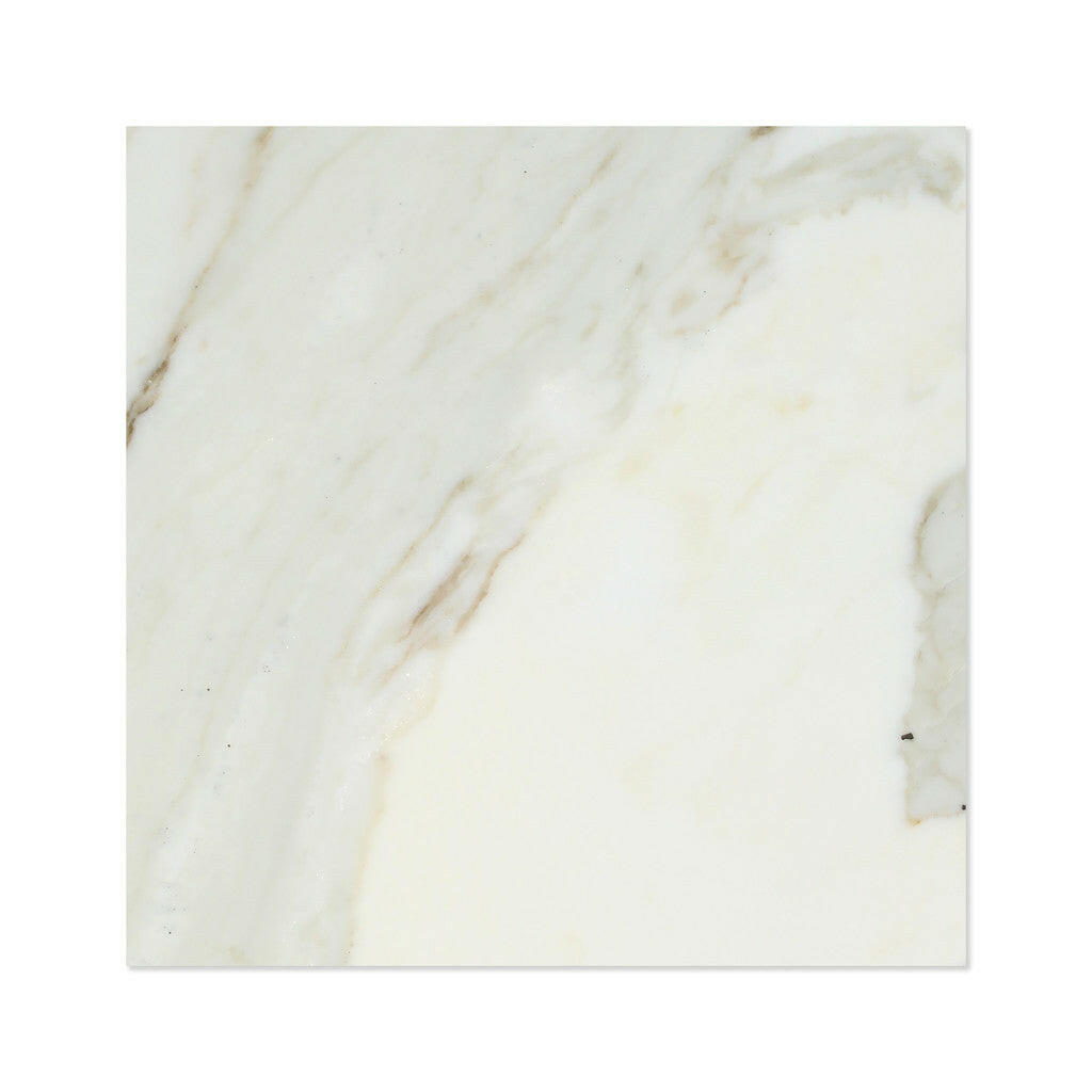 18 X 18 Calacatta Gold Marble Polished Field Tile-Marble Tile - Large Formate-American Tile Depot