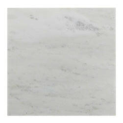 18 X 18 Oriental White / Asian Statuary Marble Polished Field Tile-Marble Tile - Large Formate-American Tile Depot