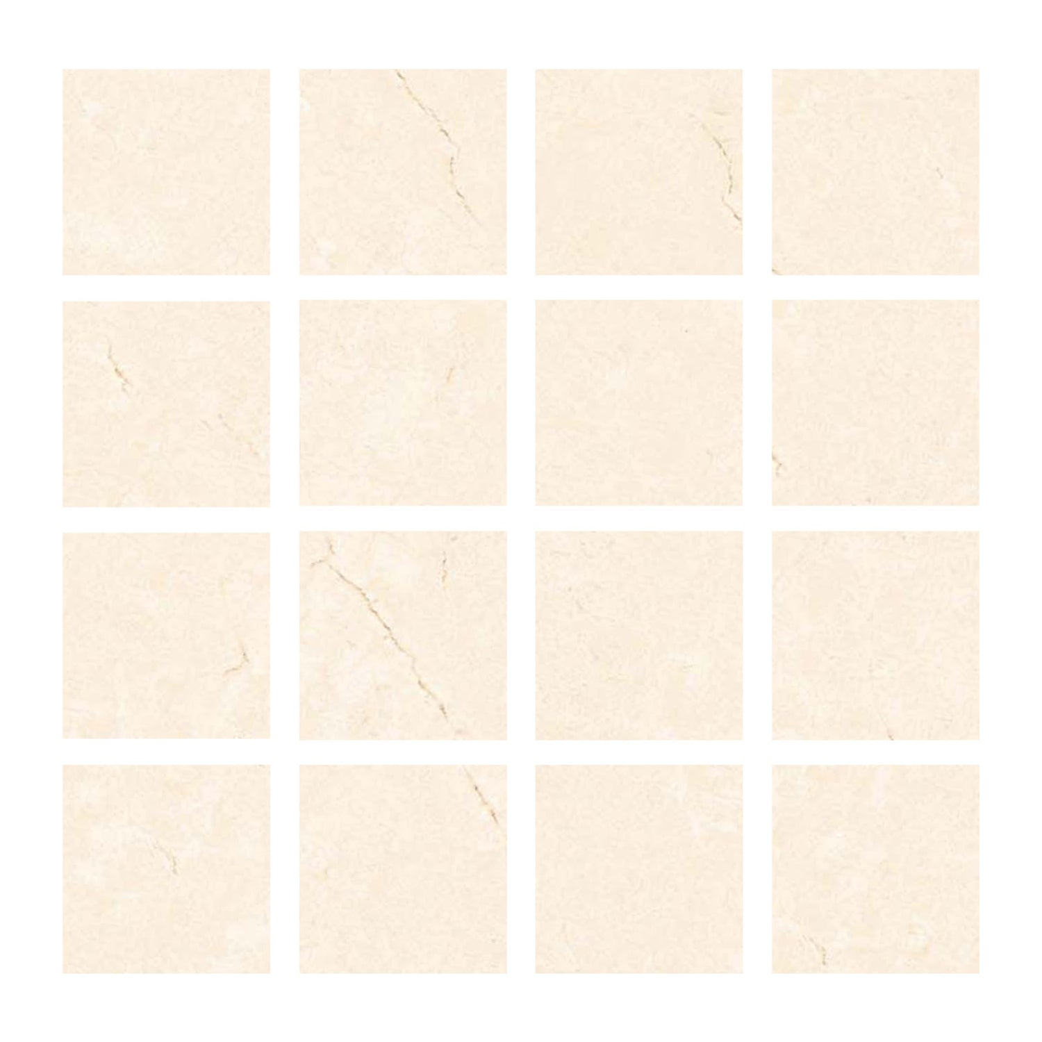 3 X 3 Crema Marfil Marble Polished Field Tile