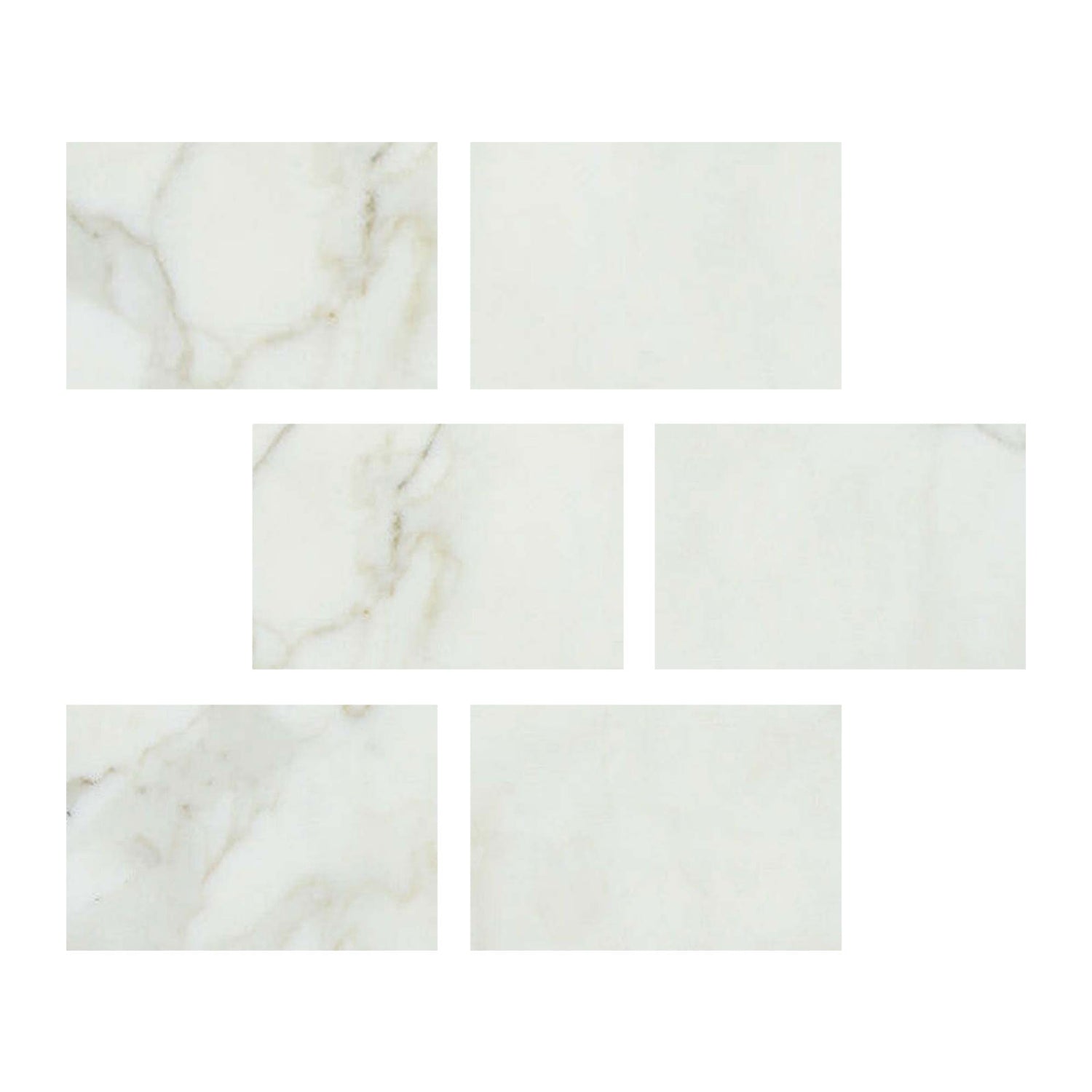 4 X 6 Calacatta Gold Marble Honed Field Tile