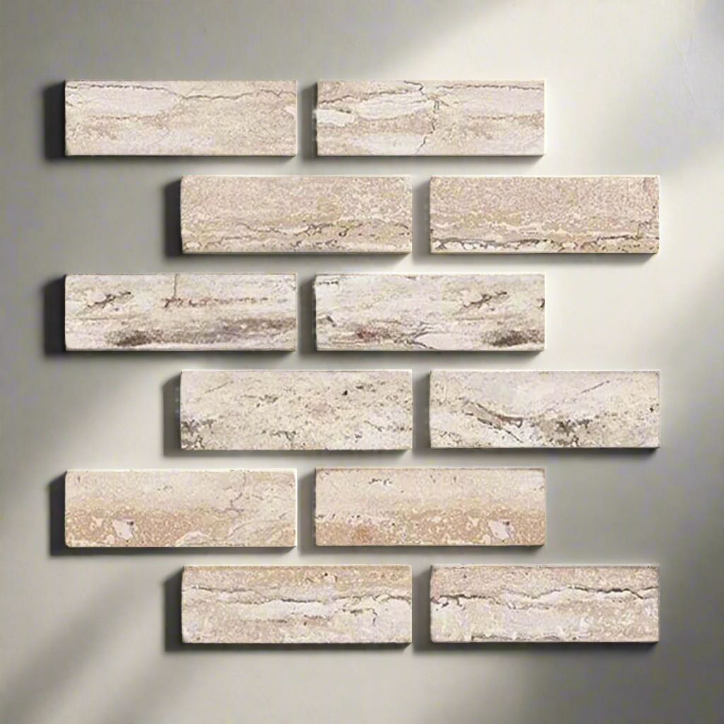 2 X 6 Valerenga Travertine Filled & Honed Tile