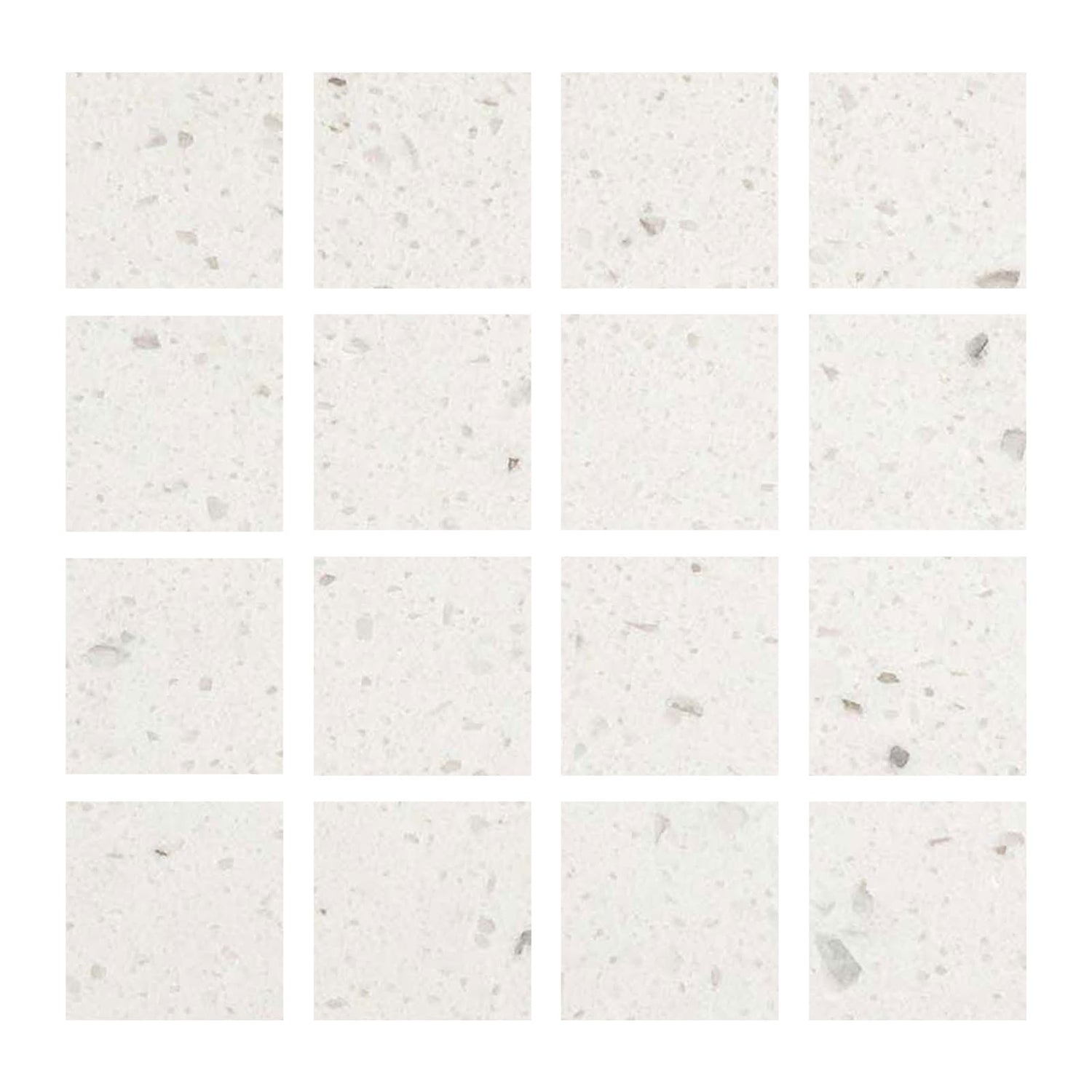 3 X 3 Terrazzo Silver Marble Polished Field Tile