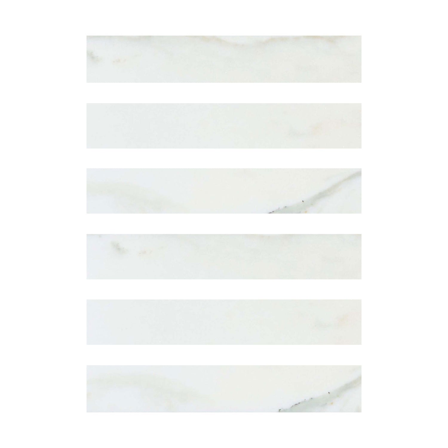 2 X 12 Calacatta Oliva Marble Honed Tile