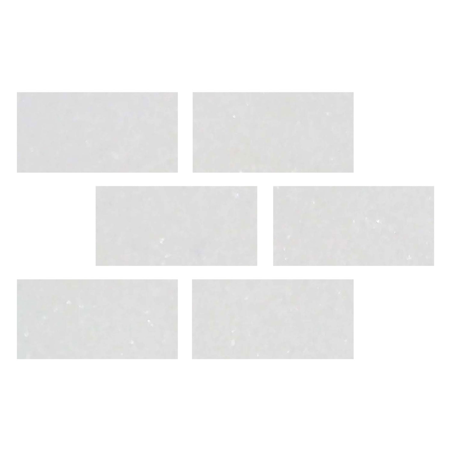 4 X 8 Thassos White Marble Polished Field Tile