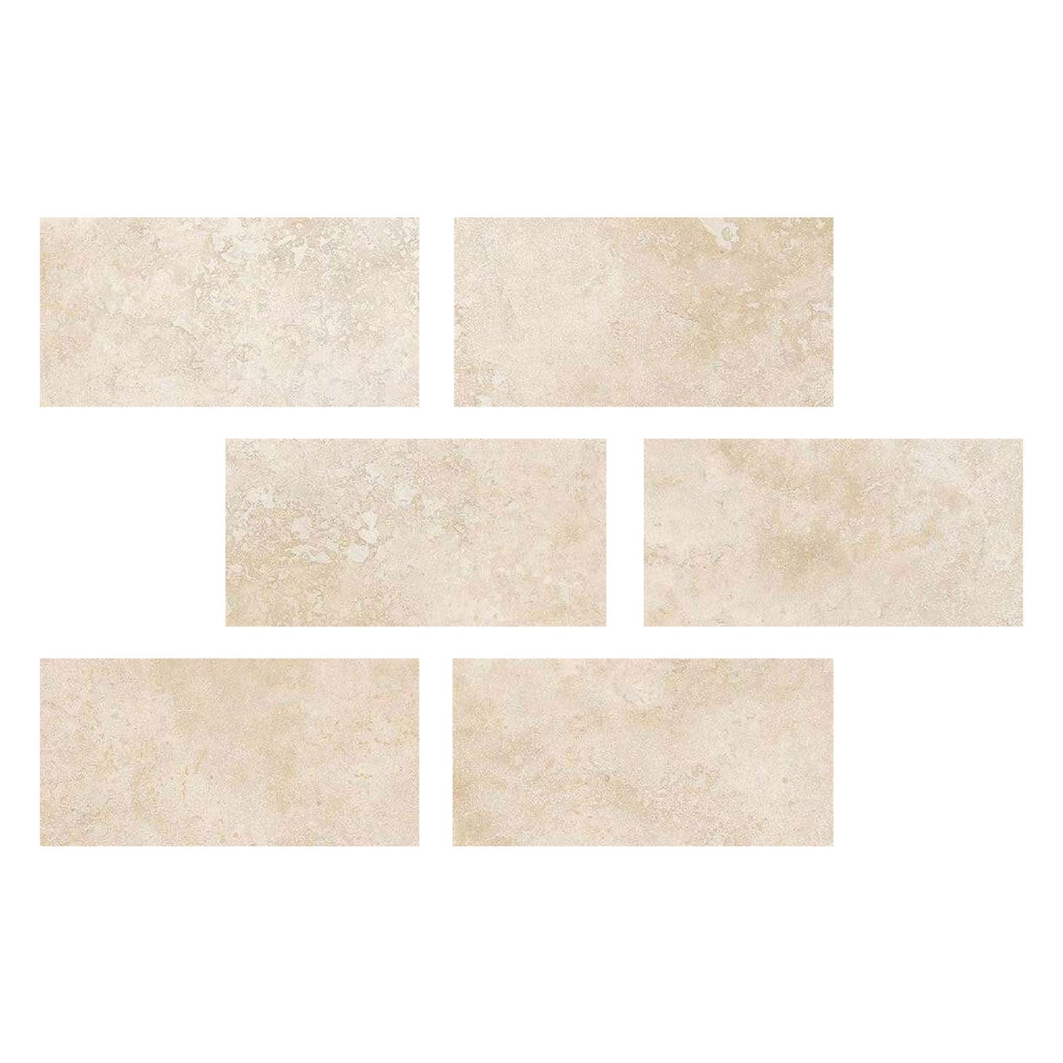 4 X 8 Ivory Travertine Filled & Polished Field Tile